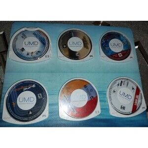 Lot 6 Sony PSP Napoleon Dynamite Movie , Wipeout Pure, Tony Hawk's Project , etc